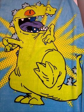 Nickelodeon Reptar Plush Throw Blanket -490sku